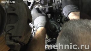 Заклинило балансирный вал Шкода СуперБ