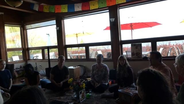 WolfeIsland 2014 Kirtan retreat w/Adam Bauer "Sri Krishna Sharanam Mama" Krishna is my shelter смотреть онлайн