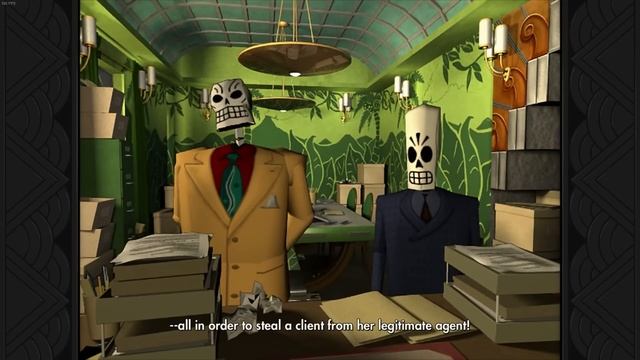 Glitching Through Grim Fandango Year 1 смотреть онлайн