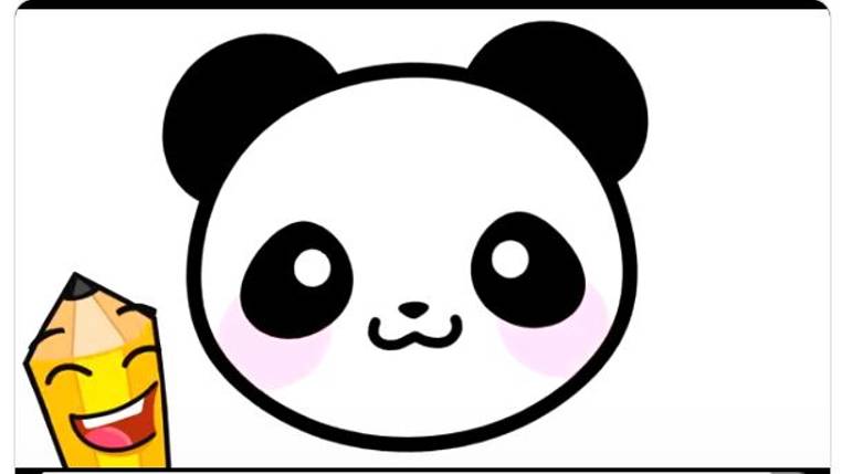 КАК ЛЕГКО НАРИСОВАТЬ МИЛУЮ ПАНДУ 🐼 смотреть онлайн