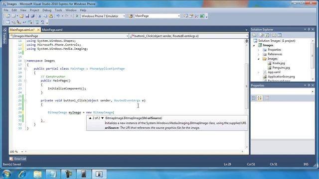33. Working with the Image Control - Day 3 - Part 1 смотреть онлайн
