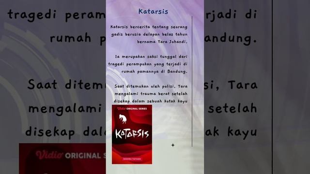 Rekomendasi Series atau Serial Film - Februari 2023 - Katarsis - Open BO - Class India смотреть онлайн