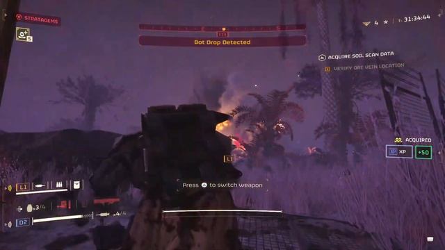 Turns out SEAF SAM Sites also shoot bot fabricators | Helldivers 2 смотреть онлайн