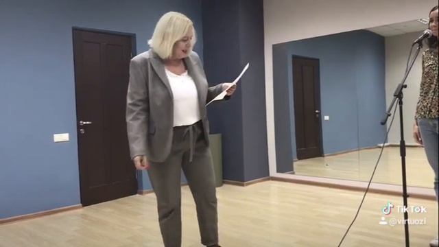 Кусочек занятия по актерскому мастерству. смотреть онлайн