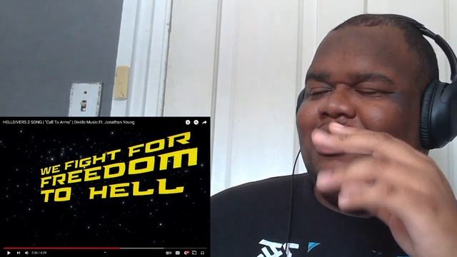 HELLDIVERS 2 SONG | "Call To Arms" | Divide Music Ft. Jonathan Young | Reaction смотреть онлайн