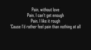 Three Days Grace - Pain [Lyrics] [HQ]