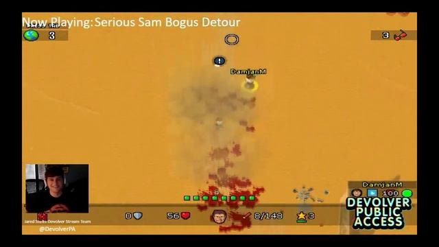 Serious Sam's Bogus Detour Live Stream with Damjan Mravunac смотреть онлайн