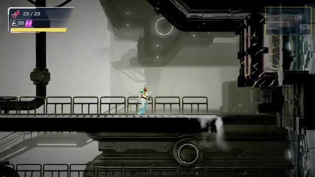 Paso 14. Encuentra al E.M.M.I.-04SB y regresa a Cataris (Dairon) - Metroid Dread смотреть онлайн