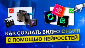 Как создать видео с нуля с помощью нейросетей