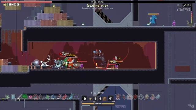 Risk of Rain final 2 levels - 2 players смотреть онлайн