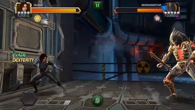 Quake vs. Duped Master Morningstar Without Hits (MCOC) смотреть онлайн