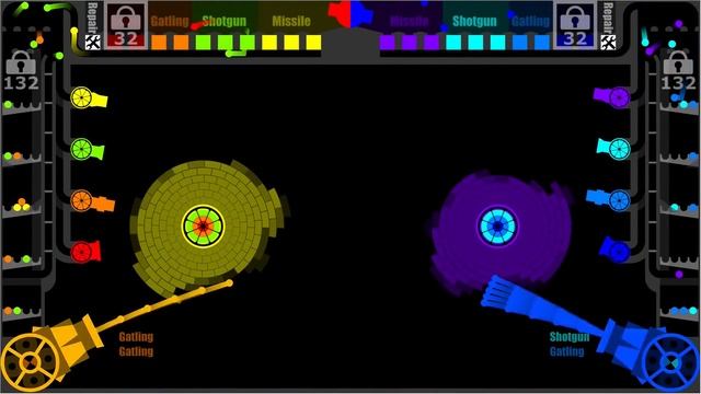 Core Destruction 12 - Team Battle In Algodoo