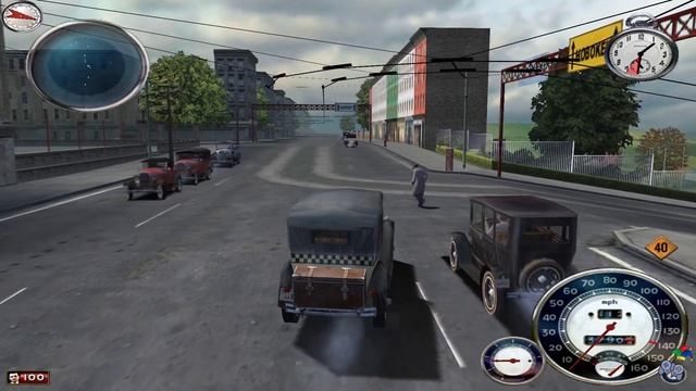 Обычные будни таксиста | Шут проходит Mafia The City of Lost Heaven #4 (Бегущий человек) смотреть онлайн