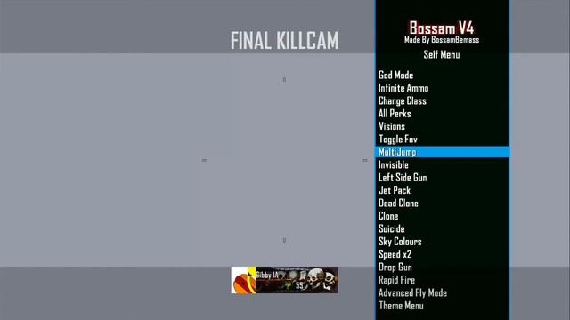 COD: Blackops 2 Mod Menu Private Match Fun TU18 (Bossam V4) смотреть онлайн