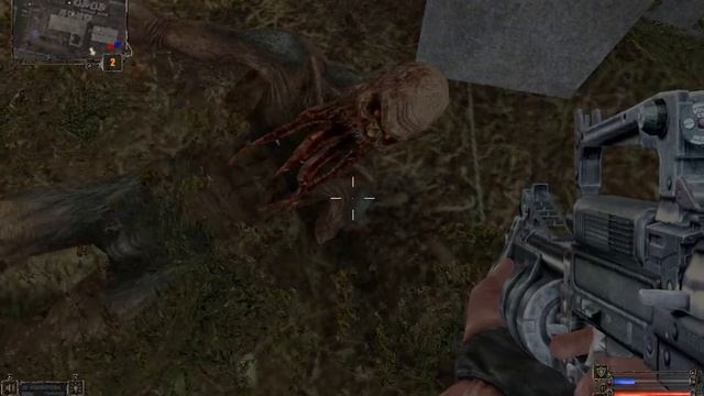 Забагованный кровосос (S.T.A.L.K.E.R Shadow of Chernobyl) смотреть онлайн