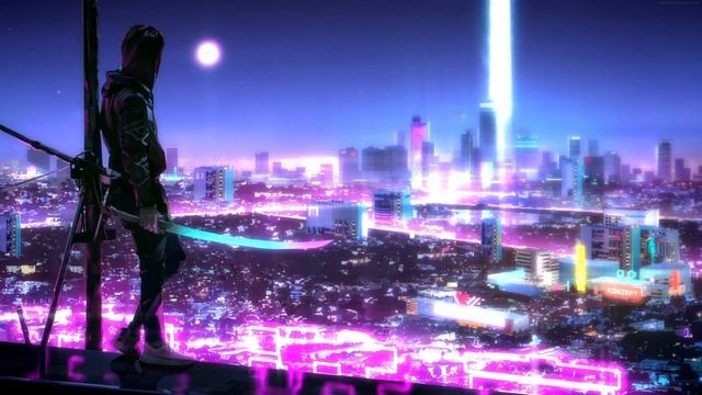 1980's Sci Fi Synth Ambient Music Cyberpunk Synthwave/Pop Mix Relax, Chill, Study, Work смотреть онлайн