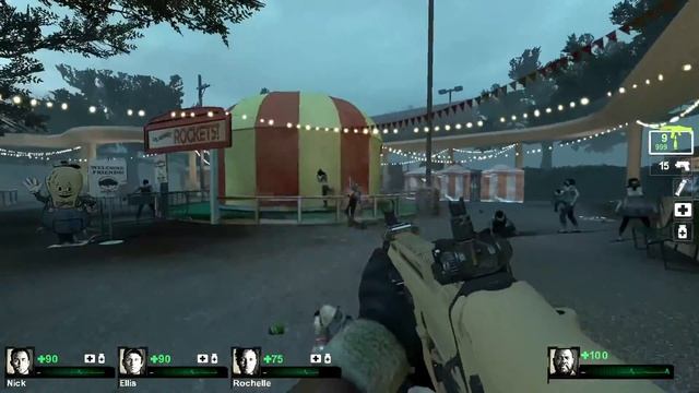 [L4D2] Custom Weapon: CoD MW 2019 Scar-H смотреть онлайн