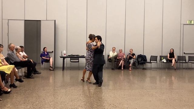 Daniela Borgialli & David Liu Perform At ASU Tango Club Retreat Fall 2022