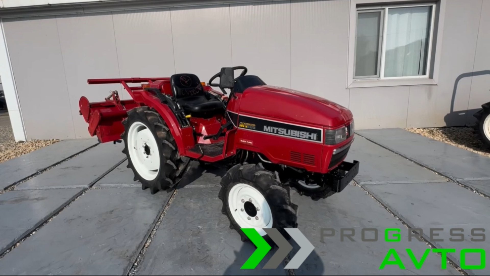 Mitsubishi MT205 купить бу японский минитрактор смотреть онлайн