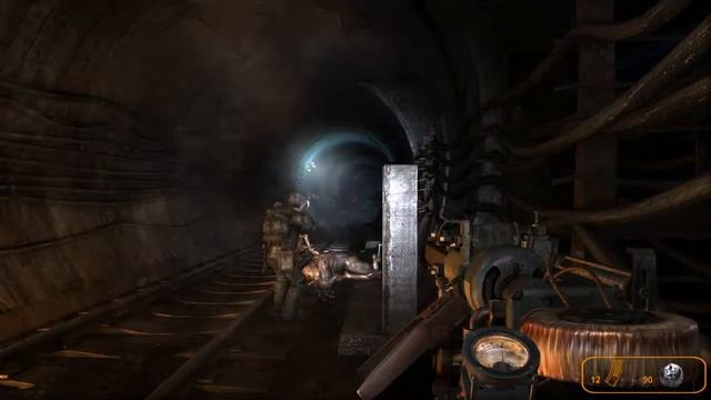 METRO 2033 ХАН. Аномалия. Призраки. Тургеневская смотреть онлайн