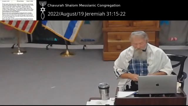 2022/August/19 Jeremiah 31:15-22 смотреть онлайн
