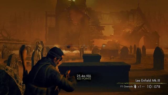 Sniper Elite: Nazi Zombie Army 2, Chapter 1, Part 2 - Purgatory смотреть онлайн