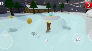 Супер Мишка спасает снежную долину !!!