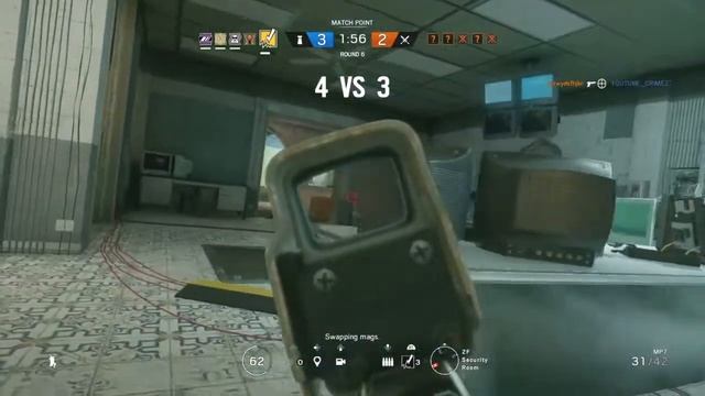 200 IQ plays. HOW TO OUTPLAY BLITZ. Rainbow 6 Siege Gameplay смотреть онлайн