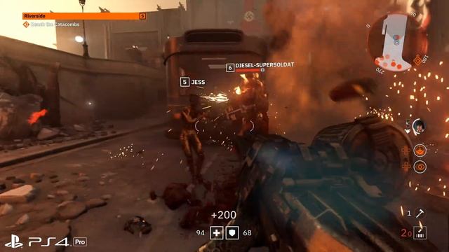 [4K] Wolfenstein Youngblood: PS4 vs PS4 Pro - Can It Lock To 60fps? смотреть онлайн