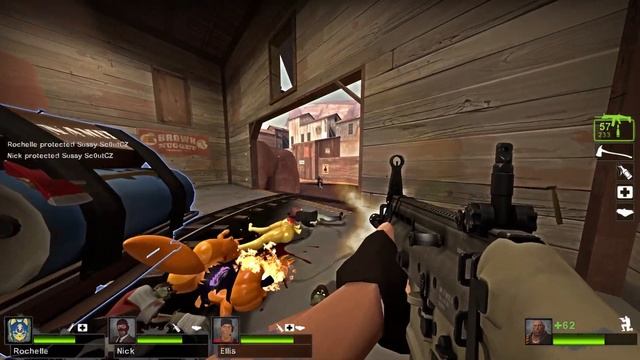 Team 4 Dead 2 Gameplay смотреть онлайн