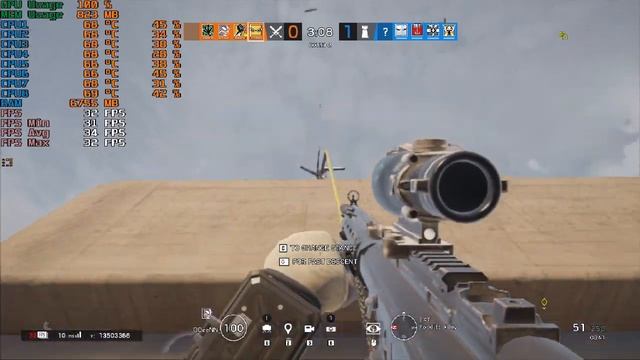Tom Clancy's Rainbow Six Siege Intel HD 4000 & Intel i7-3770 смотреть онлайн