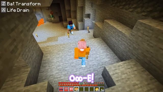 I BITE My FRIENDS in Minecraft! смотреть онлайн