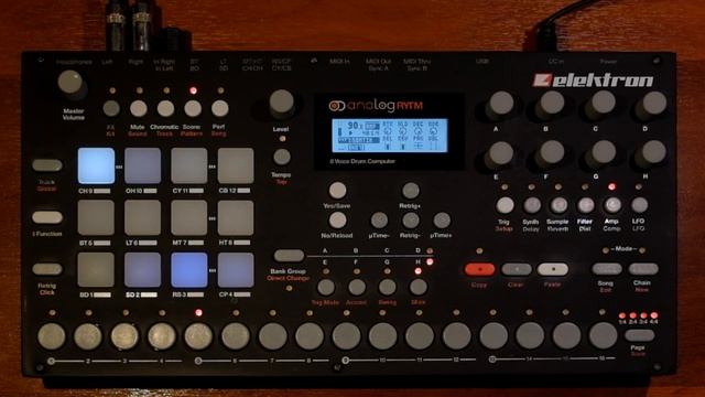 LEM - Elektron AnalogRytm (Some Patterns in Somatik Techno style) смотреть онлайн