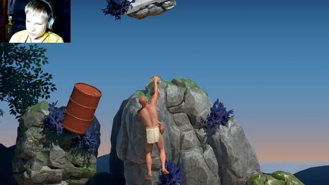 A Difficult Game About Climbing но я прошёл 1 уровень смотреть онлайн