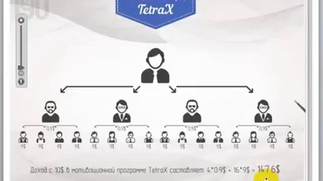 1  9   90 Долларовая платформа TetraX  КРАТКО