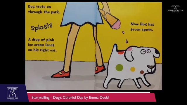 The American Club (Thinkspace) - Storytelling: Dog’s Colorful Day by Emma Dodd смотреть онлайн
