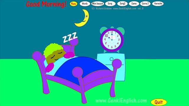 Lesson 11. Good Morning. // Доброе утро.