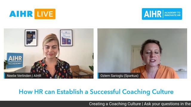 How HR Can Establish A Successful Coaching Culture [AIHR Live]