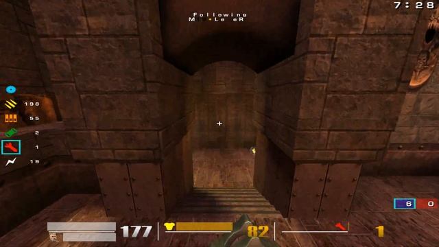 Quake 3 OSP: '[M19LeXeR]-vs-b100.death-q3dm13-(M19LeXeR).dm_67' смотреть онлайн