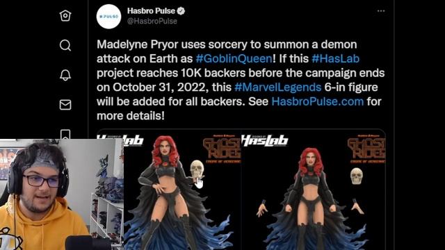 Madelyn Pryor figure revealed for the Engine of vengeance Haslab смотреть онлайн