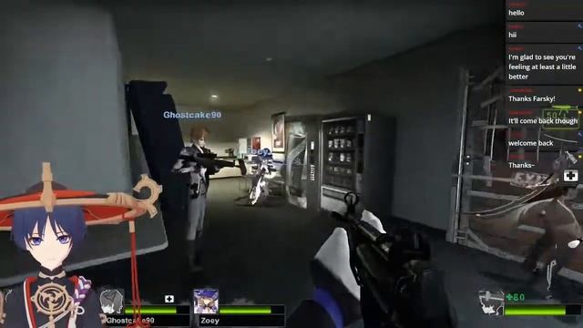 playing left 4 dead with pineapple, ajax and snowy guy GENSHIN MODS YAY смотреть онлайн