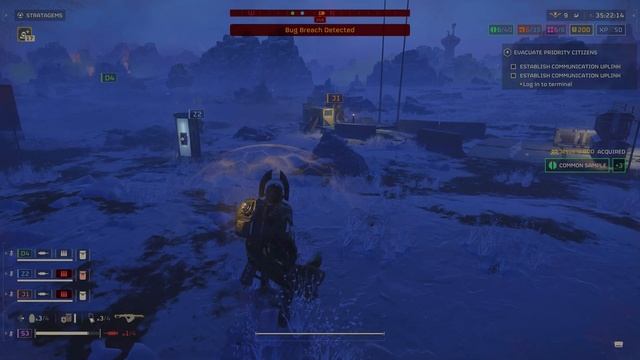 Helldivers 2 8K 60 FPS HDR HEETH EMERGENCY EVACTUATION LEVEL 32 HELLDIVE EXO-45 MECH смотреть онлайн