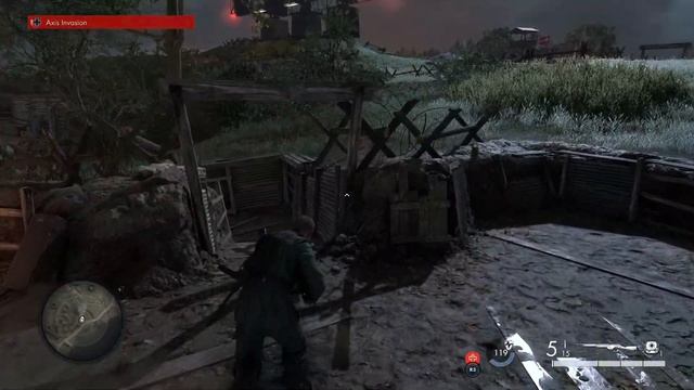 Sniper Elite 5 Axis invasion melee kill смотреть онлайн