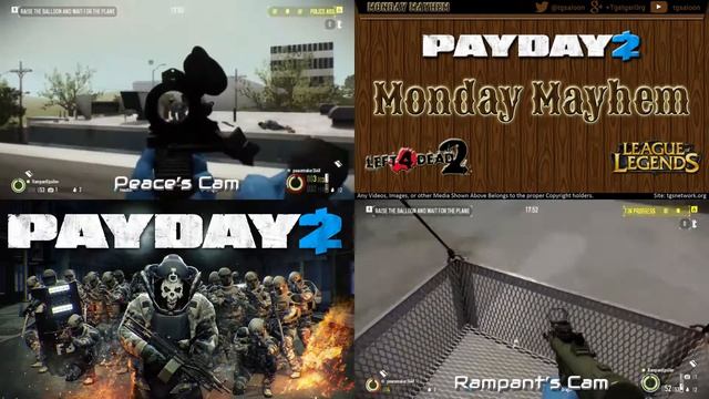GO Park - Payday 2 Random Challenge || Monday Mayhem смотреть онлайн