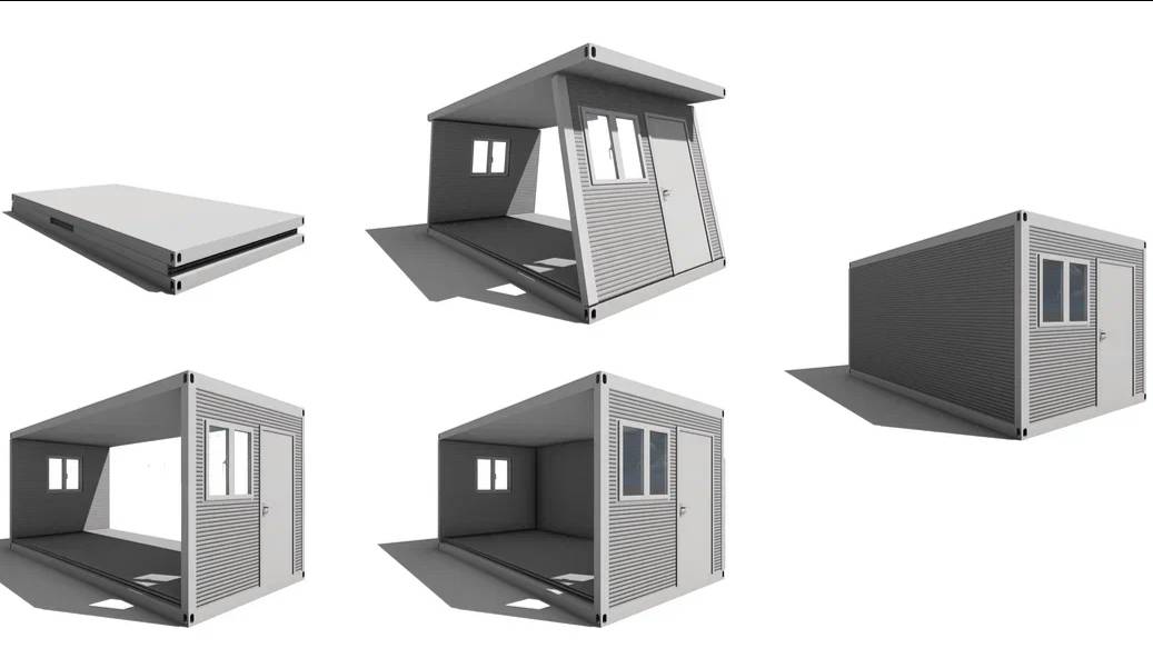 Монтаж сборной бытовки типа "Трансформер" смотреть онлайн