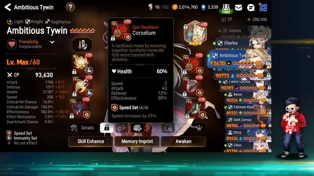 [Epic Seven] Washable Platypi Account Review - Post RTA Season 2 смотреть онлайн