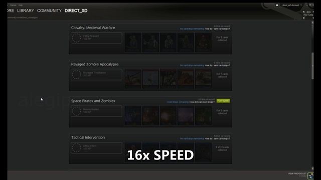 How to "Idle" steam trading cards without installing/playing a game on Steam смотреть онлайн