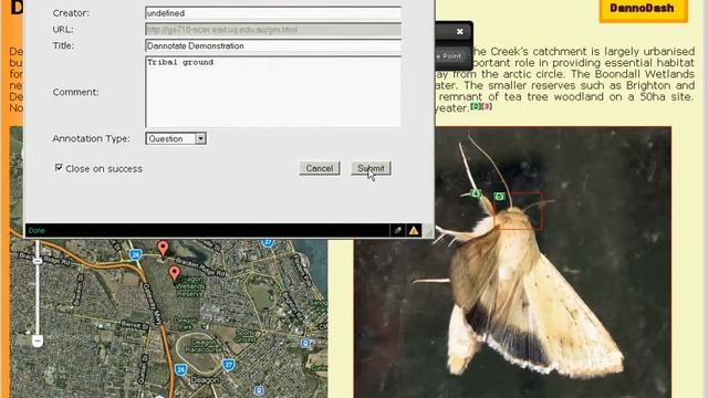 Annotating markers on Google Maps смотреть онлайн