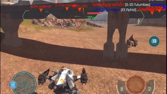 Stalker with 2 EE Aphid - Gameplay. (Part 1) War Robots. смотреть онлайн