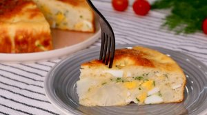 Как вкусно приготовить цветную капусту, чтобы все ели? Попробуйте этот заливной пирог